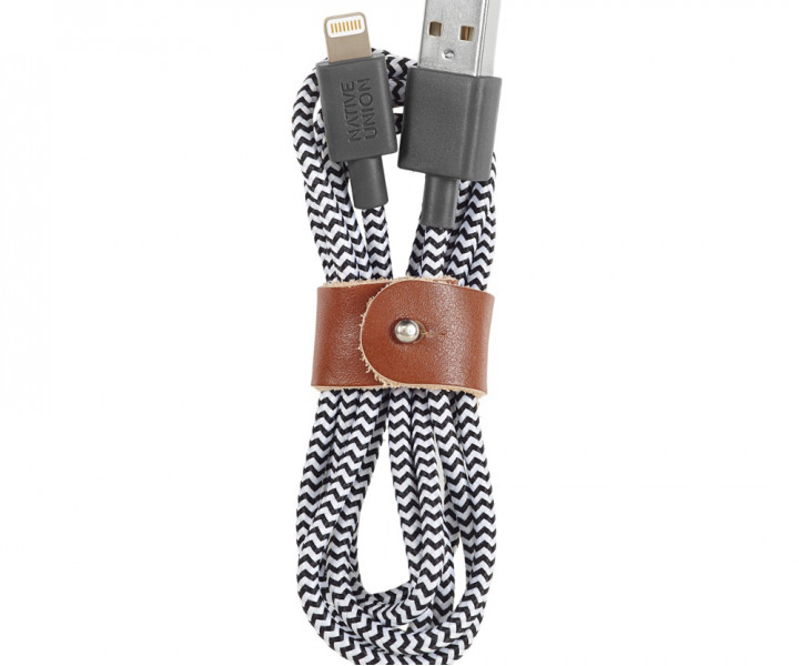 Кабель Native Union Belt Cable Lightning Zebra (3M) V2